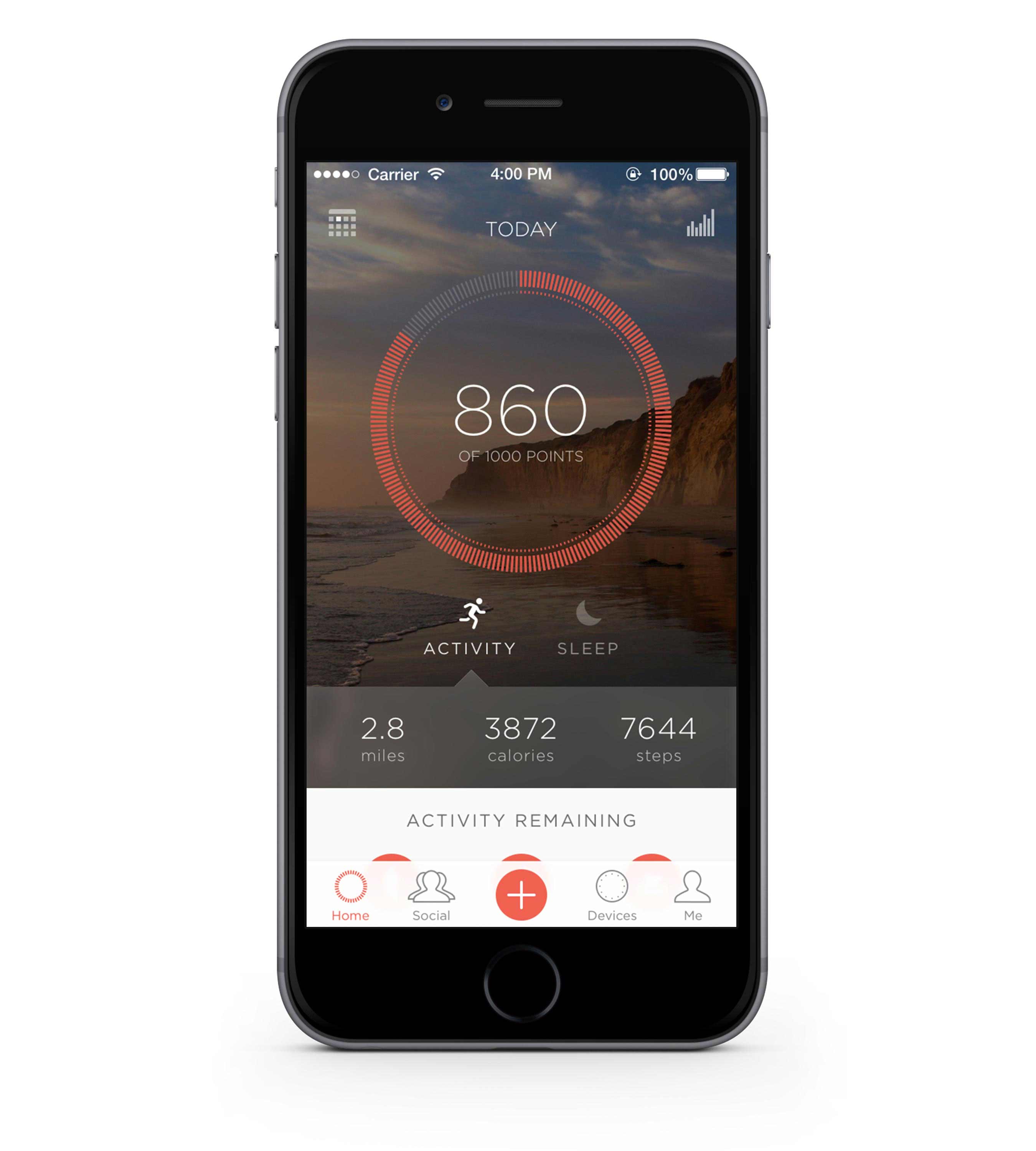 Misfit App Mobile